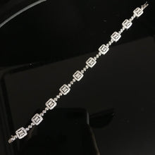 Load image into Gallery viewer, GRC Certified 2.33ctw Natural Diamond Bracelet 18K White Gold
