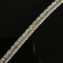 Load image into Gallery viewer, GRC Certified 3.65ctw Natural Diamond Bracelet 18K White Gold

