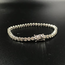 Load image into Gallery viewer, GRC Certified 3.30ctw Natural Diamond Bracelet 18K White Gold
