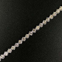 Load image into Gallery viewer, GRC Certified 3.00ctw Natural Diamond Bracelet 18K White Gold
