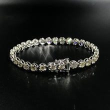 Load image into Gallery viewer, GRC Certified 6.00ctw Natural Diamond Bracelet 18K White Gold
