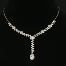 Load image into Gallery viewer, GRC Certified 3.00ctw Natural Diamond Necklace 18K Gold
