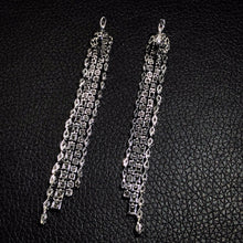 Load image into Gallery viewer, GRC Certified 7.843ctw Diamond Earrings PT950
