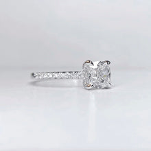 Load image into Gallery viewer, GIA Certified 1.250ctw Natural Diamond Ring 18K White Gold

