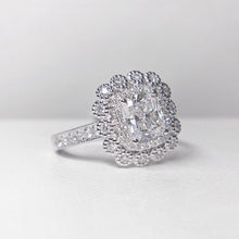Load image into Gallery viewer, GIA Certified 1.440ctw D VVS1 Diamond Ring in 18K White Gold
