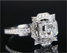 Load image into Gallery viewer, 1.29ctw F VS2 Cushion Diamond Ring
