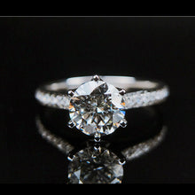 Load image into Gallery viewer, 1.01ct D VS2 Round Diamond Ring
