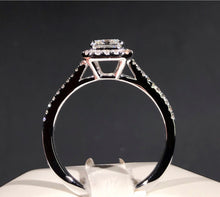 Load image into Gallery viewer, 1.35ctw E VS1 Emerald Diamond Ring
