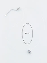 Load image into Gallery viewer, Cubic Zirconia Charm Silver Necklace
