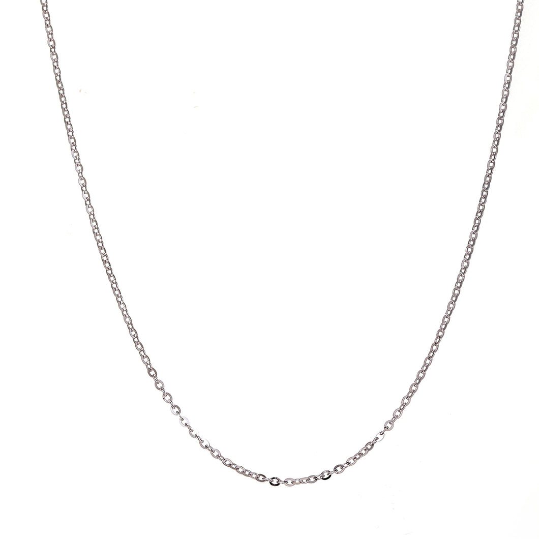 Minimalist Silver Chain Necklace