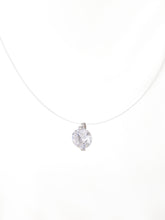 Load image into Gallery viewer, Cubic Zirconia Charm Silver Necklace
