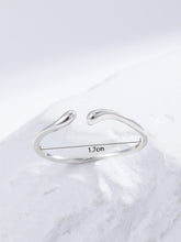 Load image into Gallery viewer, Minimalist Silver Cuff Ring
